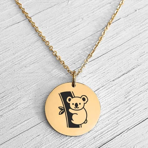 Gold koala hotsell necklace